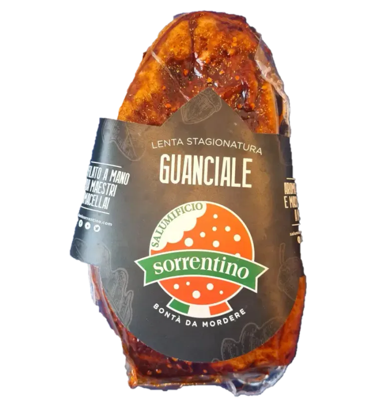 GUANCIALE PICCANTE W/SPICY CHILLI - 1.2kg (avg)