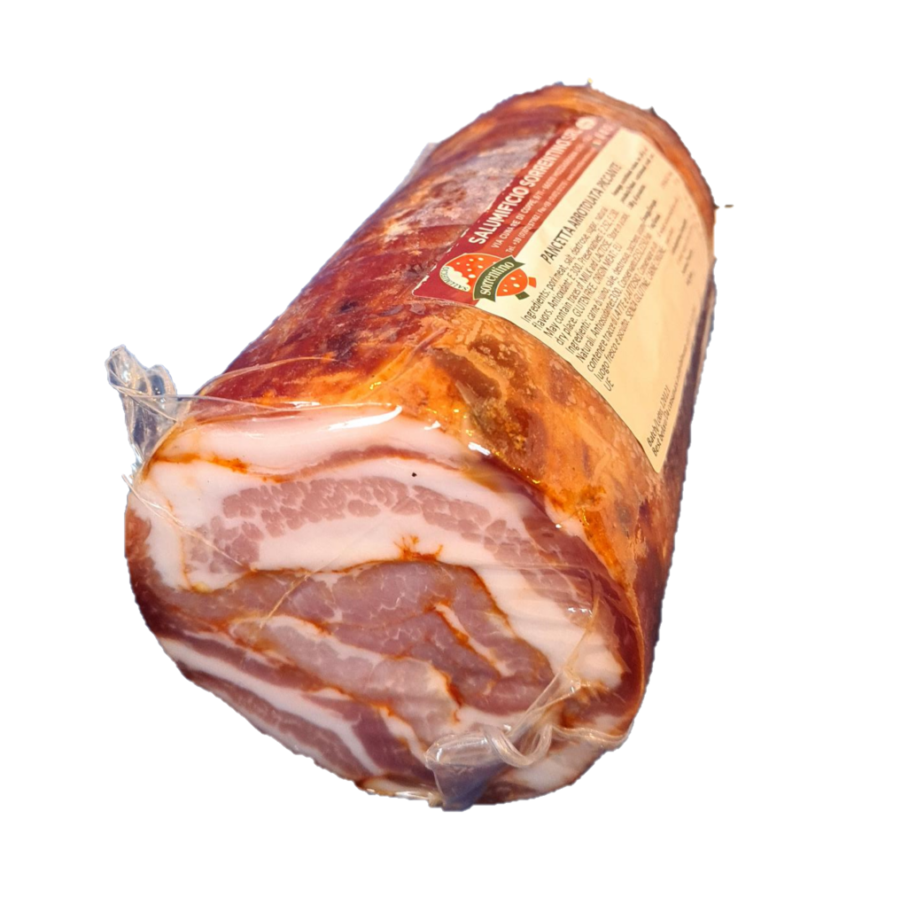 PANCETTA ARROTOLATA PICCANTE 900g (avg)