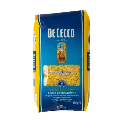 DE CECCO PUNTALETTE No. 73 - 500gr (RISO/ORZO) DE CECCO PUNTALETTE No. 73 - 500gr (RISO/ORZO)