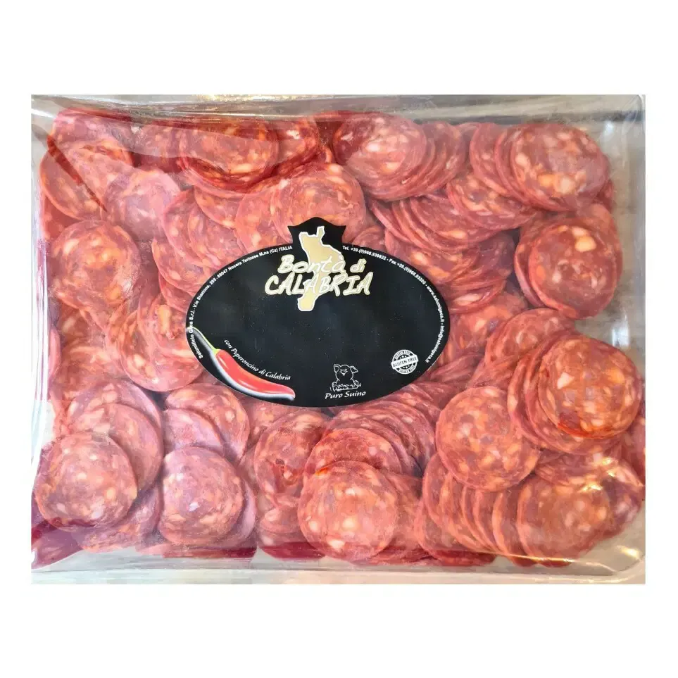 GECA SLICED ITALIAN SPICY PEPPERONI - 1kg