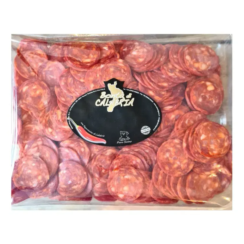 GECA SLICED ITALIAN SPICY PEPPERONI - 1kg