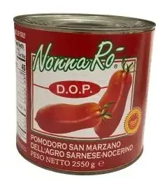 PEELED TOMATOES SAN MARZANO D.O.P - Nonna Ro` 6x2.5kg