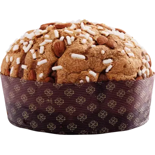 Fiasconaro Panettone Mandorle Hand Wrapped – 750g (Gift Bag Included)