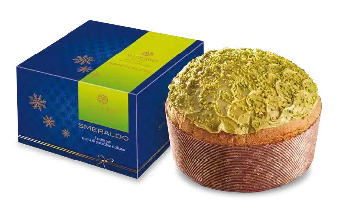 Sal De Riso Panettone “Smeraldo” + Gift Bag – 500g BEST BEFORE 31/01/26