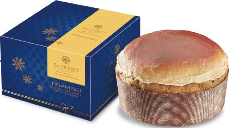 Sal De Riso Panettone “Tiramisù” + Gift Bag – 500g BEST BEFORE 31/01/26