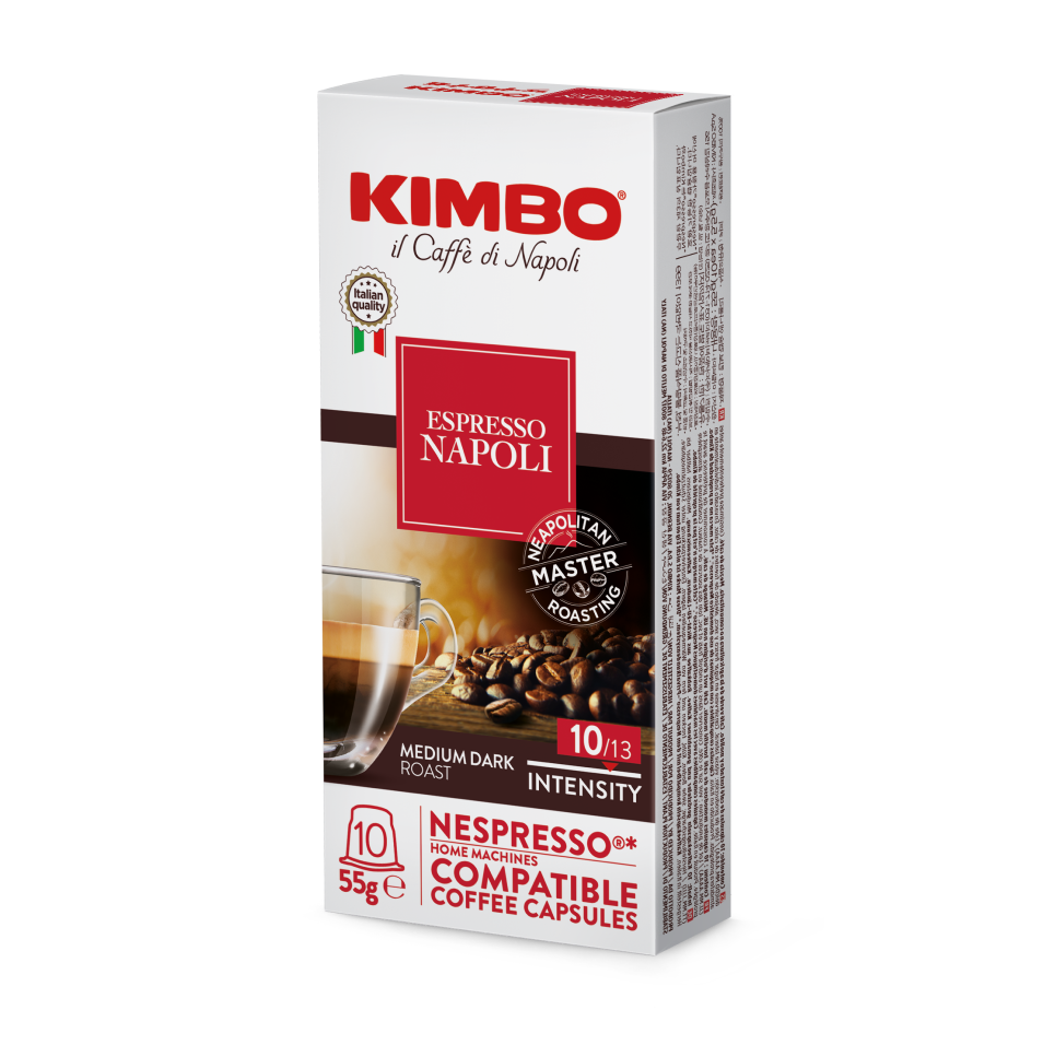 KIMBO NAPOLI NESPRESSO COMPATIBLE CAPSULES - 10x5.5gr