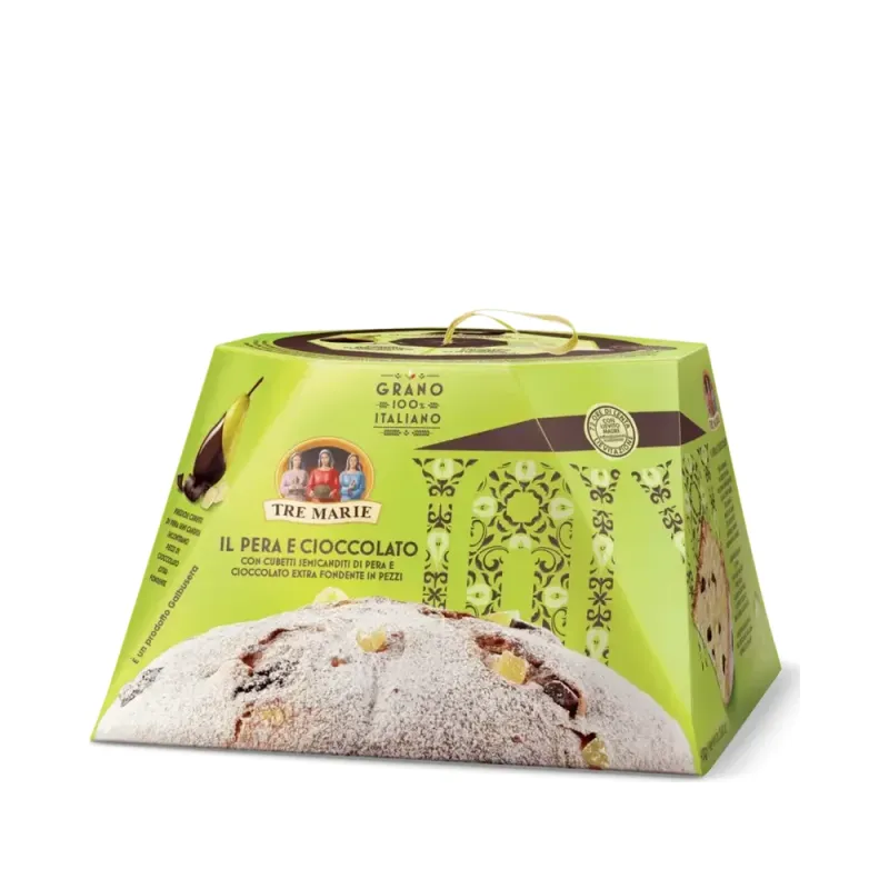 Tre Marie Pear &amp; Chocolate Panettone 930g