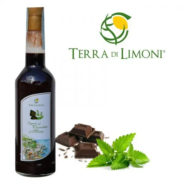 CHOCOLATE AND MINT LIQUEUR COSTA D'AMALFI IGP - 0,50L (ABV) 18%