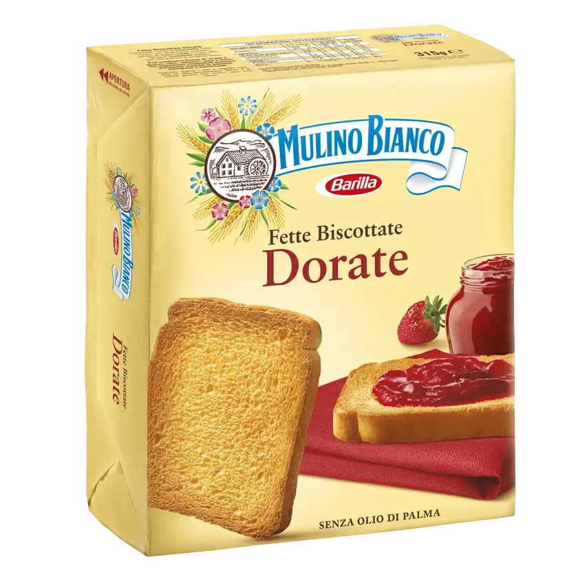 MULINO BIANCO FETTE BISCOTTATE CLASSICO (36x8.75gr) - 315gr
