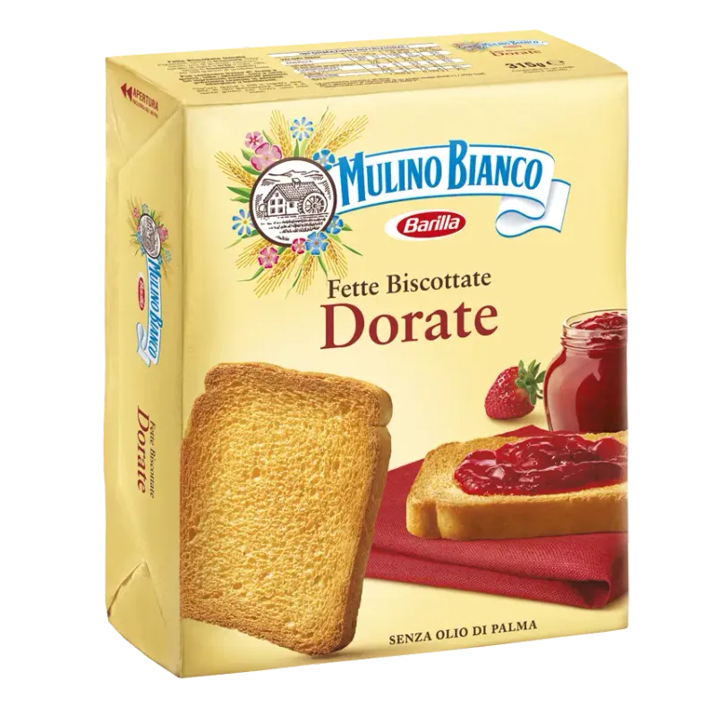 MULINO BIANCO FETTE BISCOTTATE CLASSICO (36x8.75gr) - 315gr
