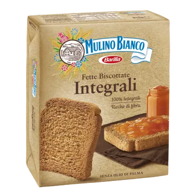 MULINO BIANCO FETTE BISCOTTATE INTEGRALI (36x8.75gr) - 315gr