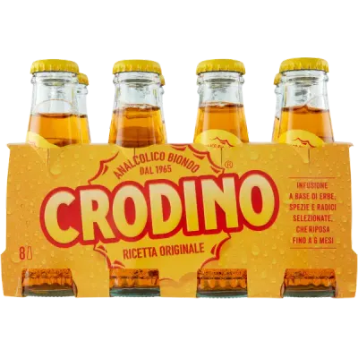 Crodino Italian Aperitif Bitter – 8 x 10cl