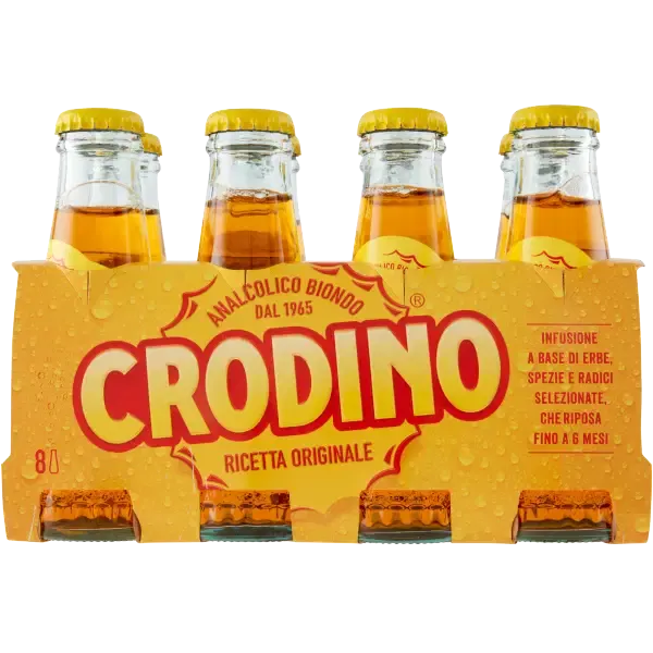 Crodino Italian Aperitif Bitter – 8 x 10cl