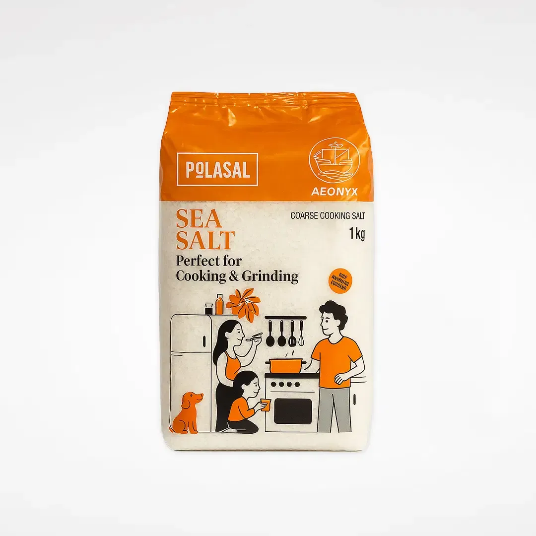 ITALIAN SEA SALT GROSSO  - 1kg sea salt