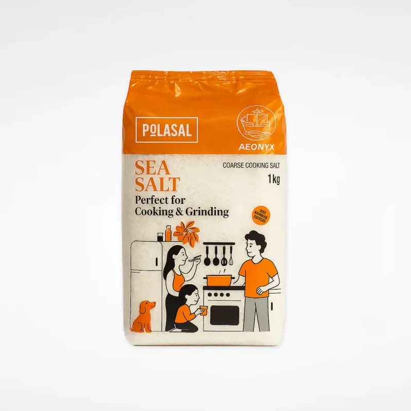 ITALIAN SEA SALT GROSSO  - 1kg sea salt