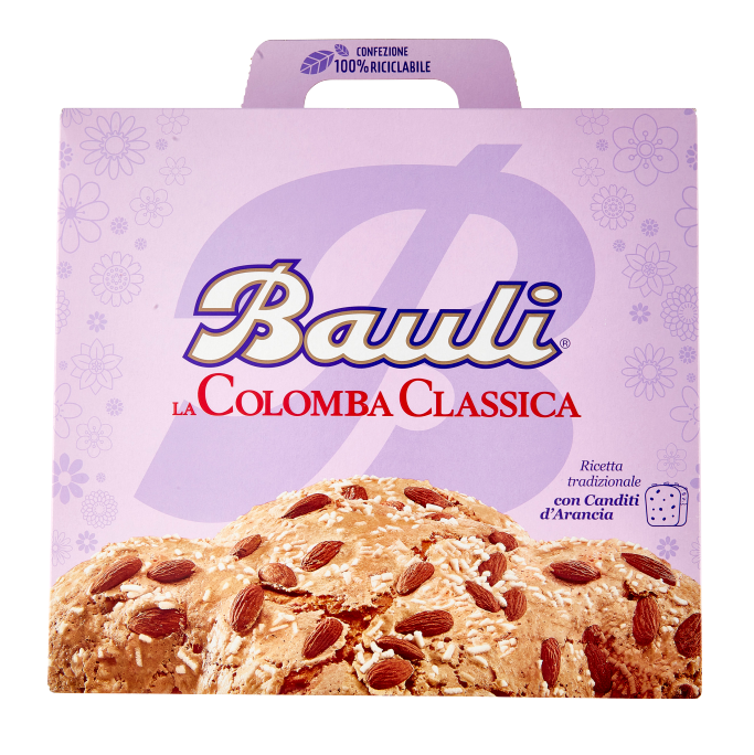 Bauli Colomba Classica – 1kg Traditional Italian Easter Cake