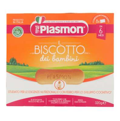 PLASMON BISCOTTI (8pcs) - 320gr