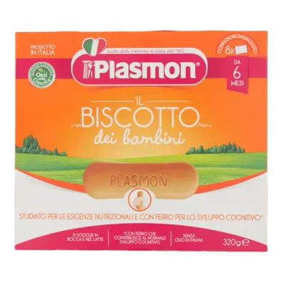 PLASMON BISCOTTI (8pcs) - 320gr PLASMON BISCOTTI (8pcs) - 320gr