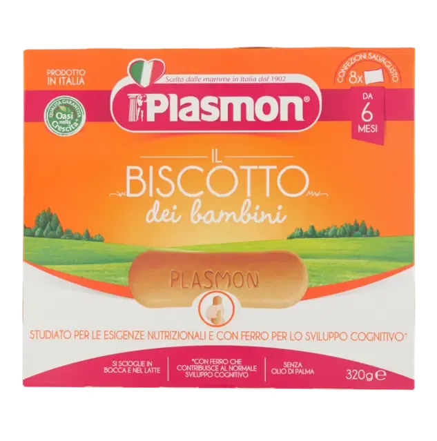 PLASMON BISCOTTI (8pcs) - 320gr