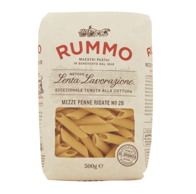 RUMMO MEZZE PENNE RIGATE No.28 - 500gr