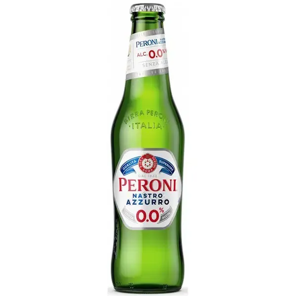 PERONI 0.0% ALCOHOL FREE BOTTLES - 24x330ml
