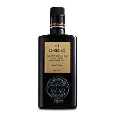Lorenzo N°3 Organic Extra Virgin Olive Oil, P.D.O. Val di Mazara – 500ml