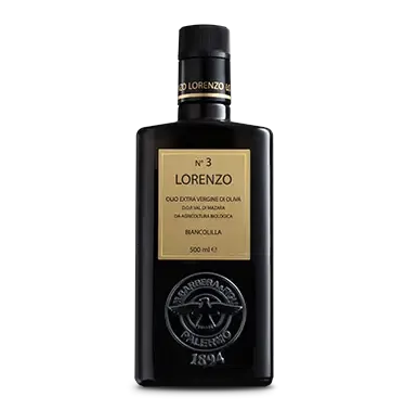 Lorenzo N°3 Organic Extra Virgin Olive Oil, P.D.O. Val di Mazara – 500ml