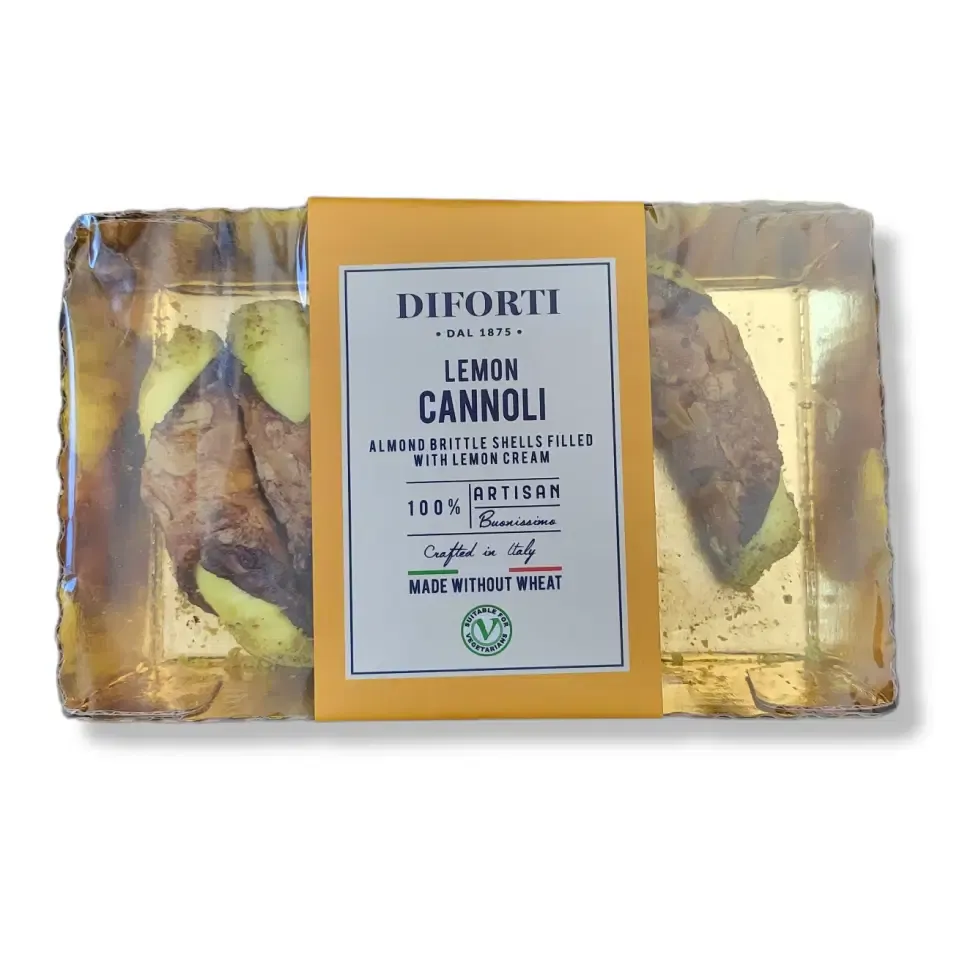 LEMON CANNOLI WHEAT FREE - Diforti 200gr