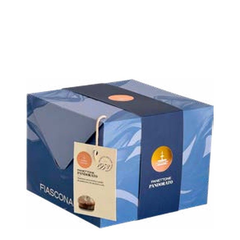 Fiasconaro Pandorato panettone 700g in its blue gift box