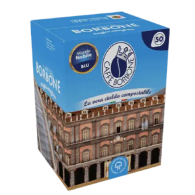 CAFFE' BORBONE CIALDE MISCELA BLU 50x 7.2gr CIALDE PODS - 360gr