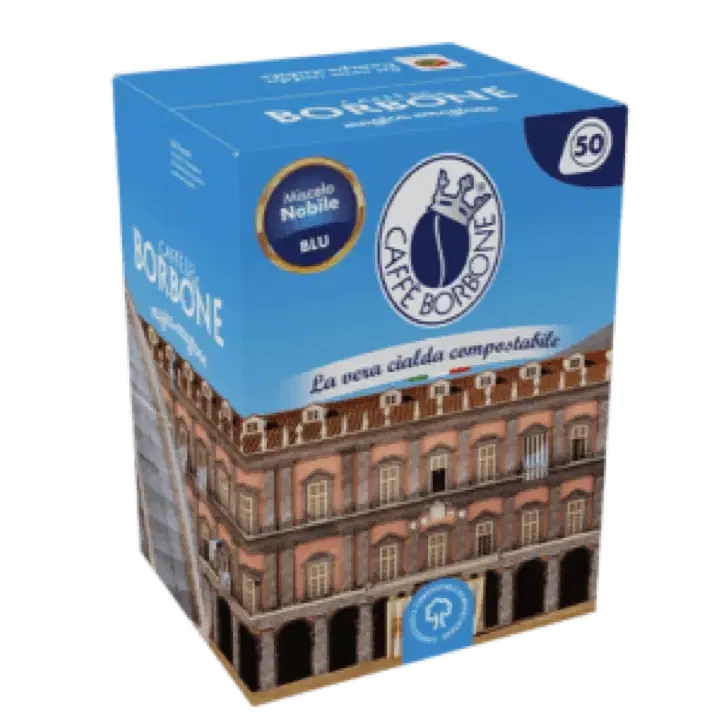 CAFFE' BORBONE CIALDE MISCELA BLU 50x 7.2gr CIALDE PODS - 360gr