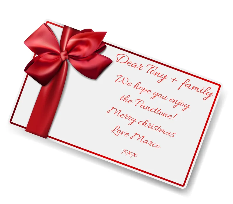 PERSONALISED GIFT SERVICE