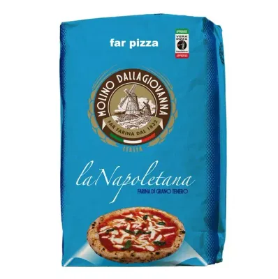 PIZZA FLOUR LA NAPOLITANA "00" - 10kg Mulino Dallagiovanna PIZZA FLOUR LA NAPOLITANA "00" - 10kg Mulino Dallagiovanna