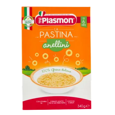 Plasmon Pastina Anellini – 340g Plasmon Pastina Anellini – 340g