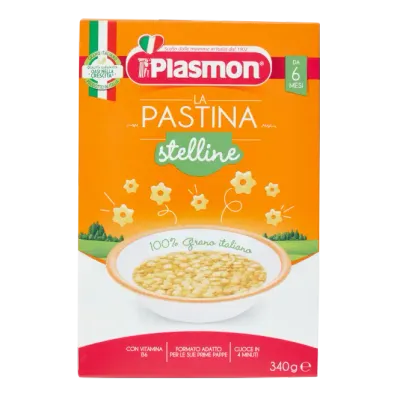 PLASMON PASTINA STELLINE - 340 GR PLASMON PASTINA STELLINE - 340 GR