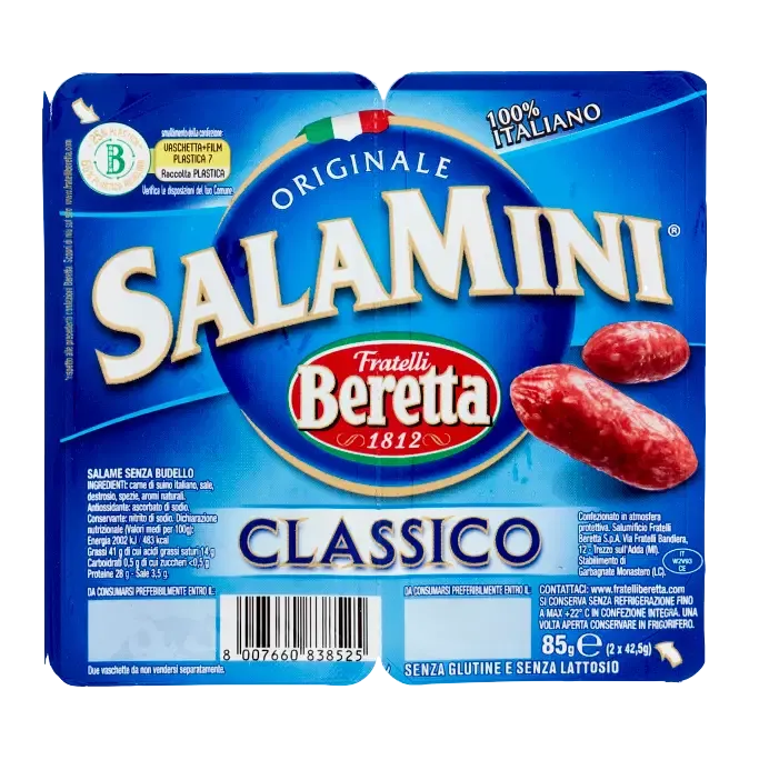 Beretta Salamini Classici – 85g (2x42.5g)