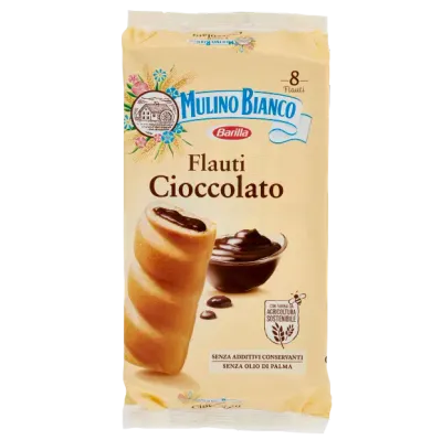 MULINO BIANCO FLAUTI CIOCCOLATO -  8xPack 280gr