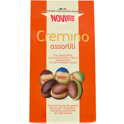 Novi Ovetti Assorted Mini Chocolate Eggs – 160g Italian Easter Chocolates