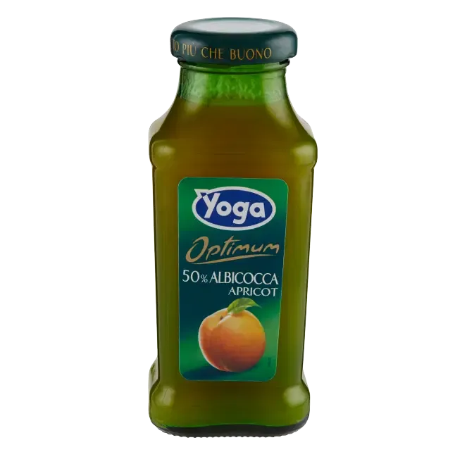 YOGA ALBICOCCA OPTIMUM 50% APRICOT FRUIT JUICE - 24x200ml