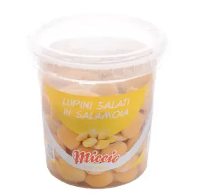 LUPINI SALATI IN SALAMOIA - Miccio 200gr LUPINI SALATI IN SALAMOIA - Miccio 200gr
