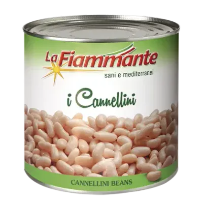 CANNELLINI BEANS - La Fiammante 6x2.5kg CANNELLINI BEANS - La Fiammante 6x2.5kg