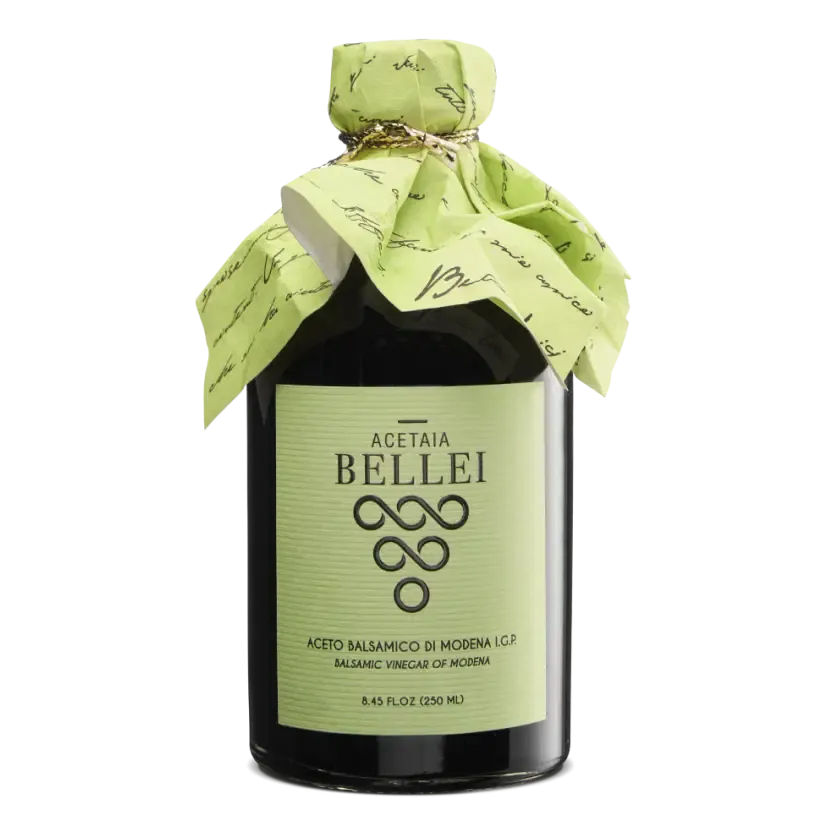 BALSAMIC VINEGAR DI MODENA IGP GIFT BOTTLE "Green" Bellei - 250ml