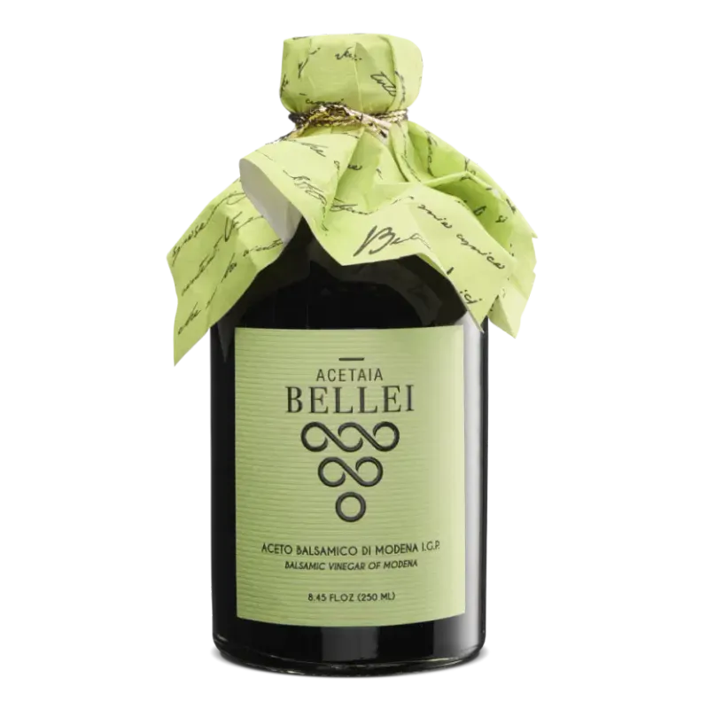 BALSAMIC VINEGAR DI MODENA IGP GIFT BOTTLE "Green" Bellei - 250ml
