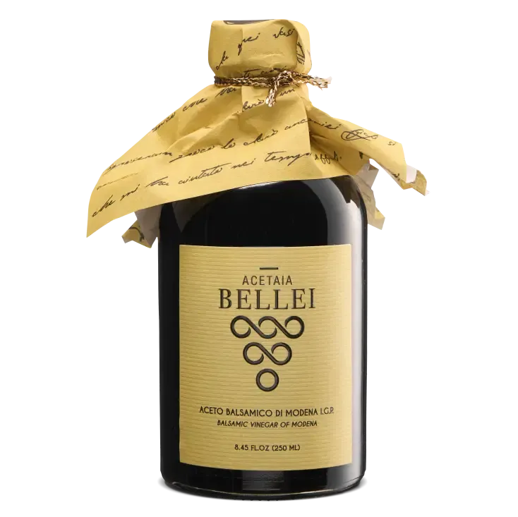 BALSAMIC VINEGAR DI MODENA IGP GIFT BOTTLE "Yellow" Bellei - 250ml