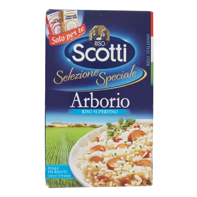 SCOTTI RISO SUPERFINO ARBORIO RICE Scotti - 1kg