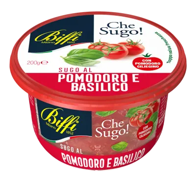 Fresh Sauce with Tomato and Basil - BIFFI 200gr Fresh Sauce with Tomato and Basil - BIFFI 200gr
