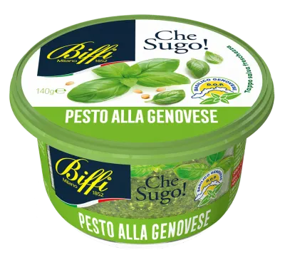 Fresh Pesto with Genovese Basil PDO - BIFFI 140gr Fresh Pesto with Genovese Basil PDO - BIFFI 140gr