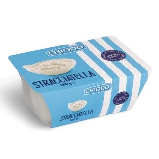 Chiodo stracciatella 250g Italian creamy fresh cheese burrata filling