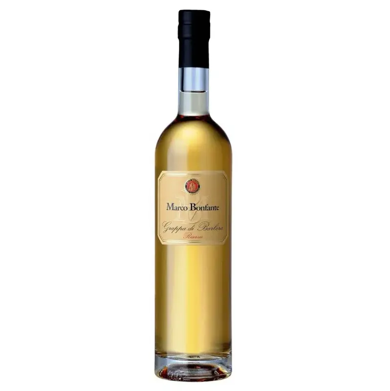 Grappa di Barbera Riserva Affinata in Legno - 0,70L Marco Bonfante (ABV) 40%,