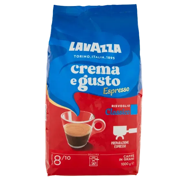 LAVAZZA CREMA E GUSTO ESPRESSO BEANS - 1kg